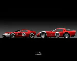 Alfa Romeo TZ4 - Render