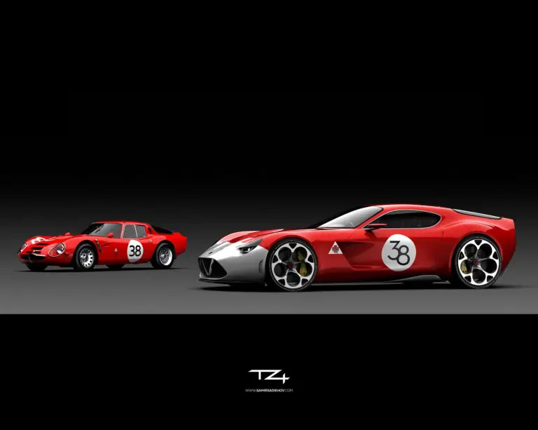 Alfa Romeo TZ4 - Render - 1
