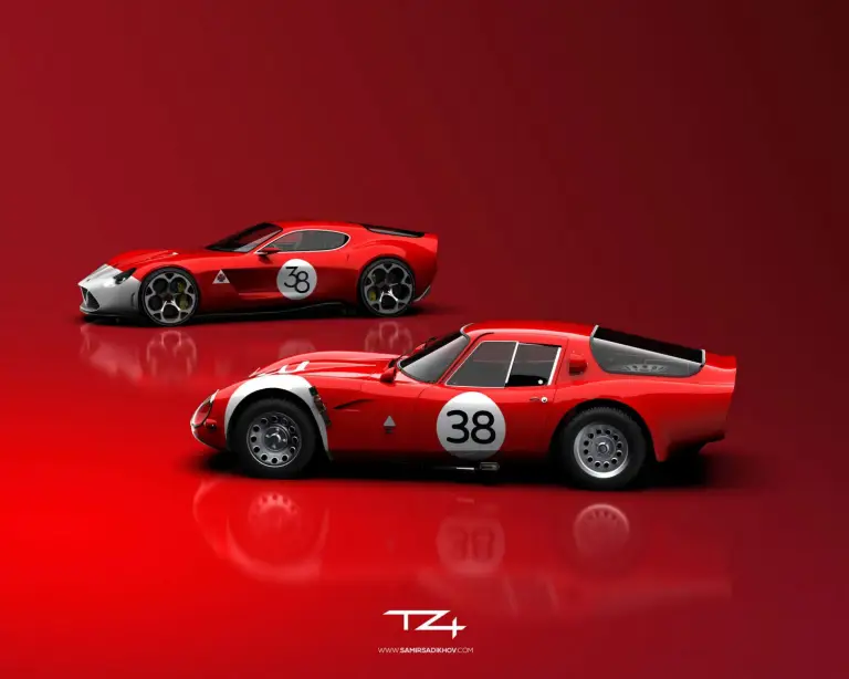 Alfa Romeo TZ4 - Render - 4