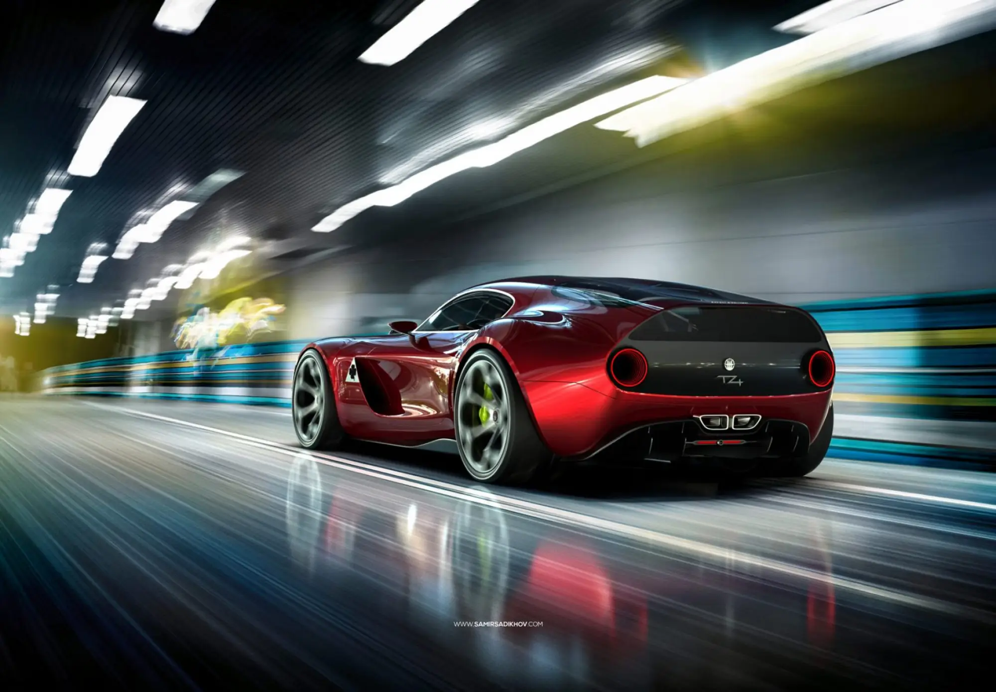 Alfa Romeo TZ4 - Render - 22