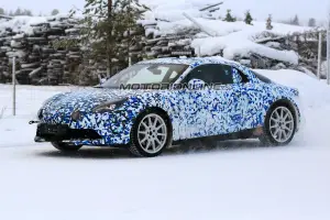 Alpine A 120 foto spia 20 gennaio 2017