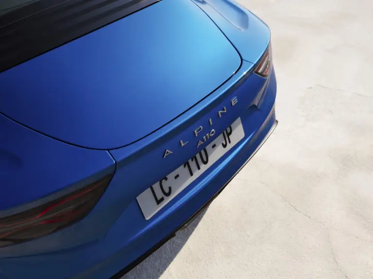 Alpine  A110 2022 - Foto ufficiali - 9