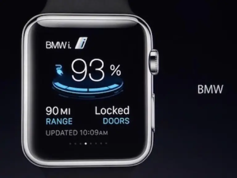 Apple Watch in auto - 7