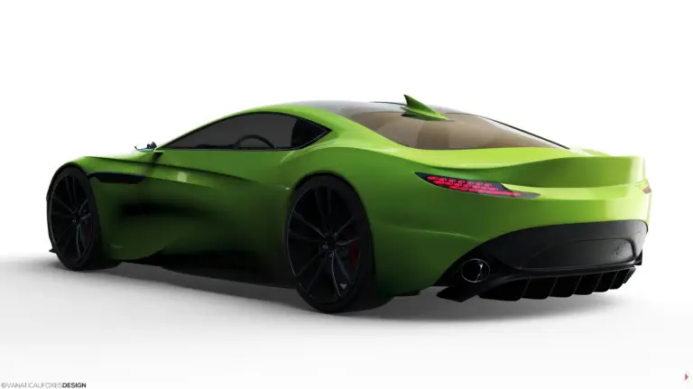 ASTON MARTIN DB11 Concept Design - Rendering - 3