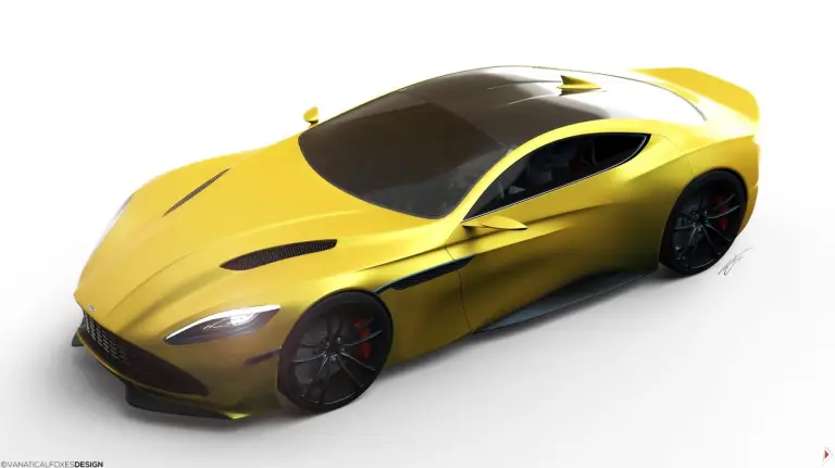 ASTON MARTIN DB11 Concept Design - Rendering - 4