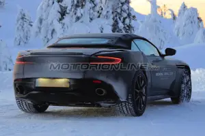 Aston Martin DB11 Volante - Foto Spia 15-12-2016