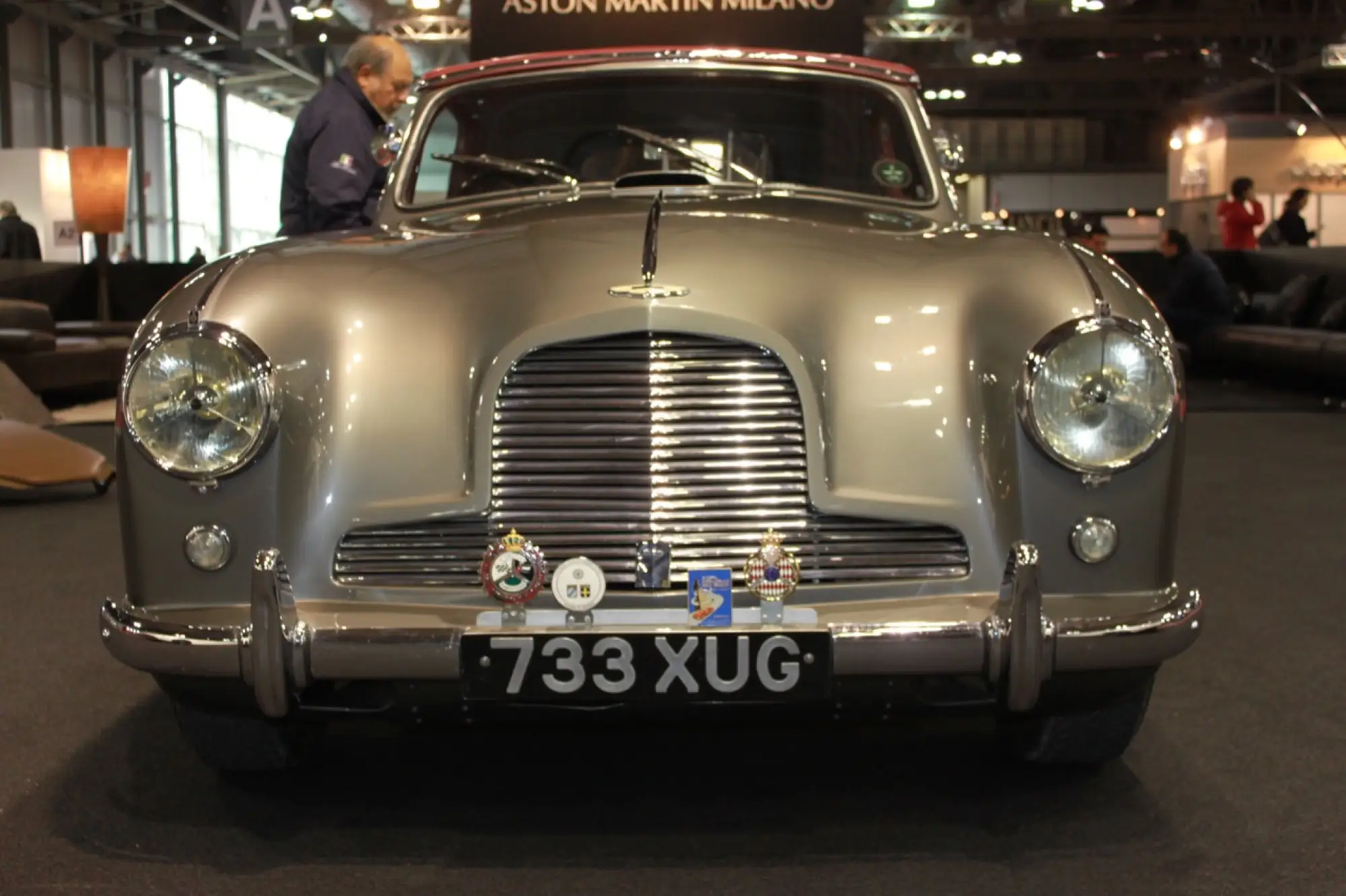 Aston Martin DB2/4 Mark II Drophead - Milano AutoClassica 2015 - 3