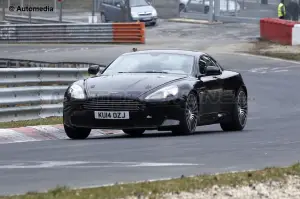 Aston Martin DB9 muletto prova nuova generazione - Foto spia 24-03-2015