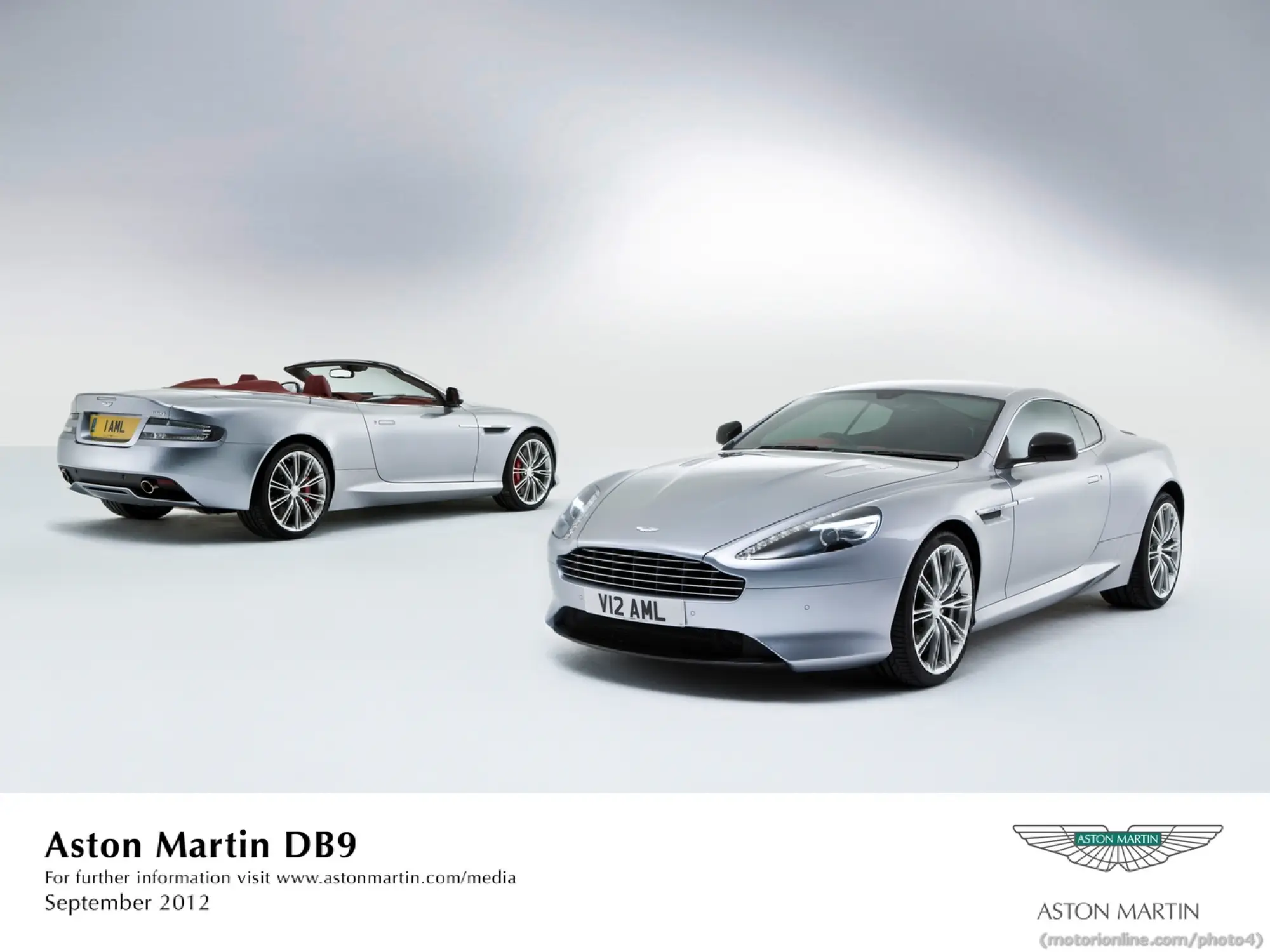 Aston Martin DB9 MY13 - 15