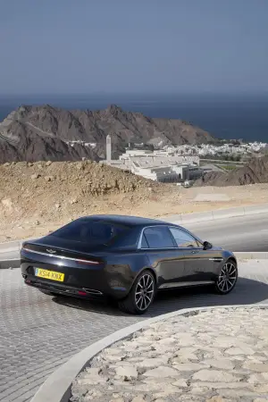 Aston Martin Lagonda 2015 - Test in Oman