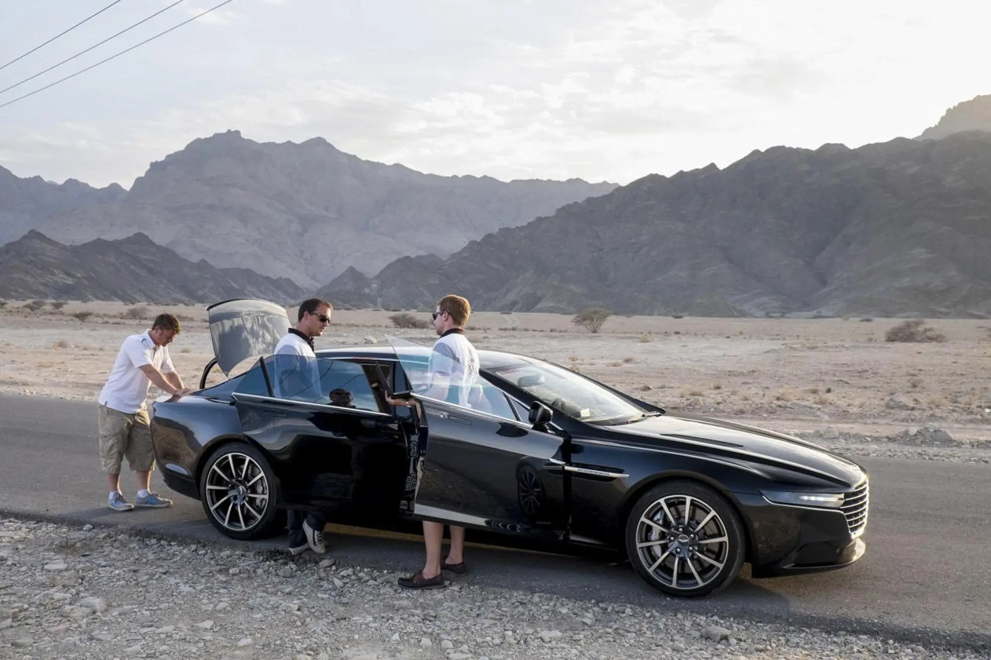 Aston Martin Lagonda 2015 - Test in Oman - 27