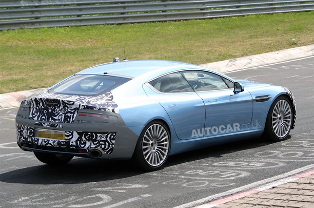 Aston Martin Rapide 2012 - Foto spia 06-06-2011