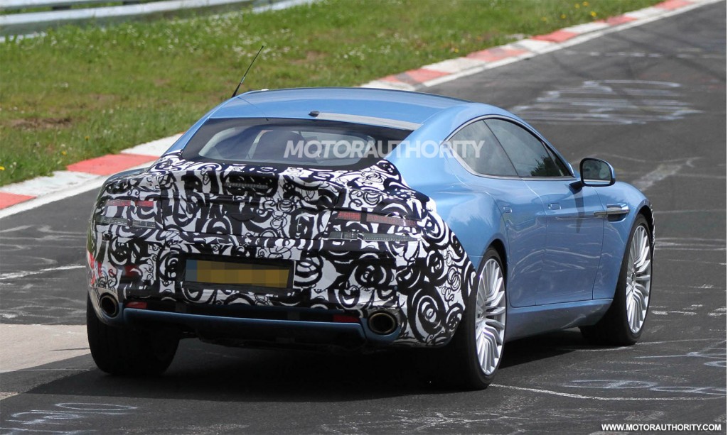 Aston Martin Rapide S foto spia
