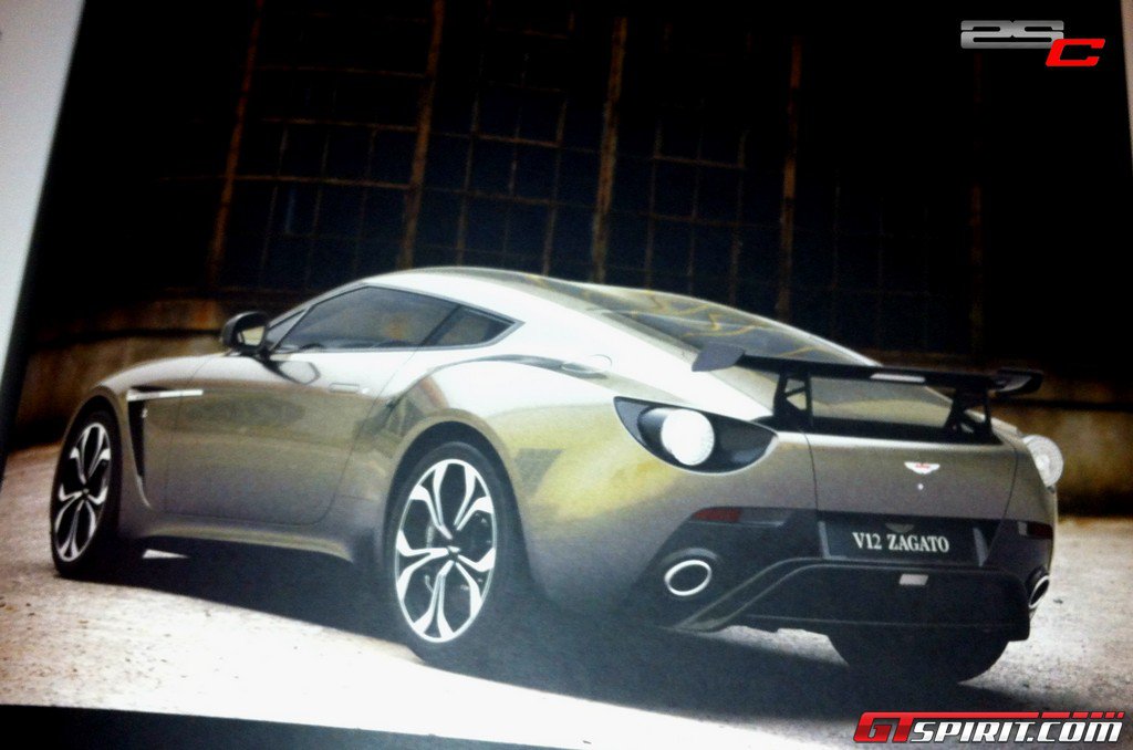 Aston Martin V12 Zagato - Anteprima foto ufficiali