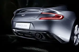 Aston Martin Vanquish 2012 nuove immagini