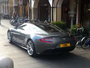 Aston Martin Vanquish nuove foto spia