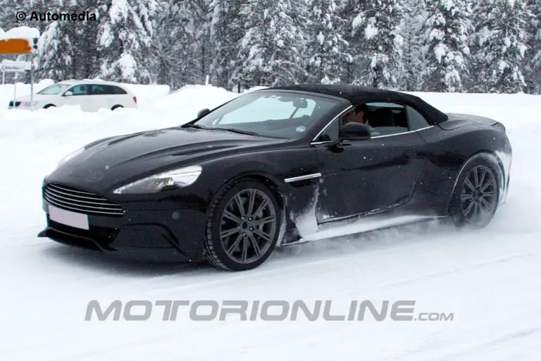 Aston Martin Vanquish Volante - Foto spia 16-02-2013 - 2