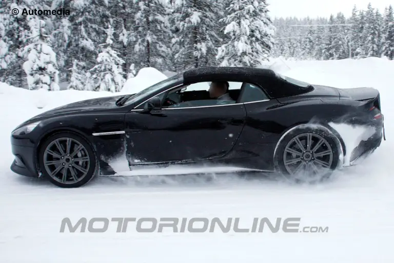 Aston Martin Vanquish Volante - Foto spia 16-02-2013 - 3