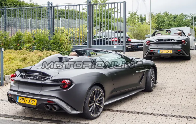 Aston Martin Vanquish Zagato Speedster - Foto spia 27-07-2017 - 6