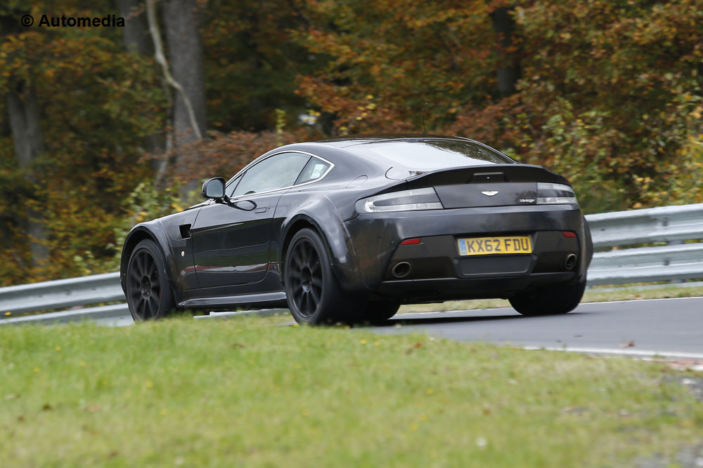 Aston Martin Vantage - foto spia (ottobre 2014)