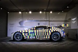 Aston Martin Vantage GTE Le Mans art car by Tobias Rehberger - 2