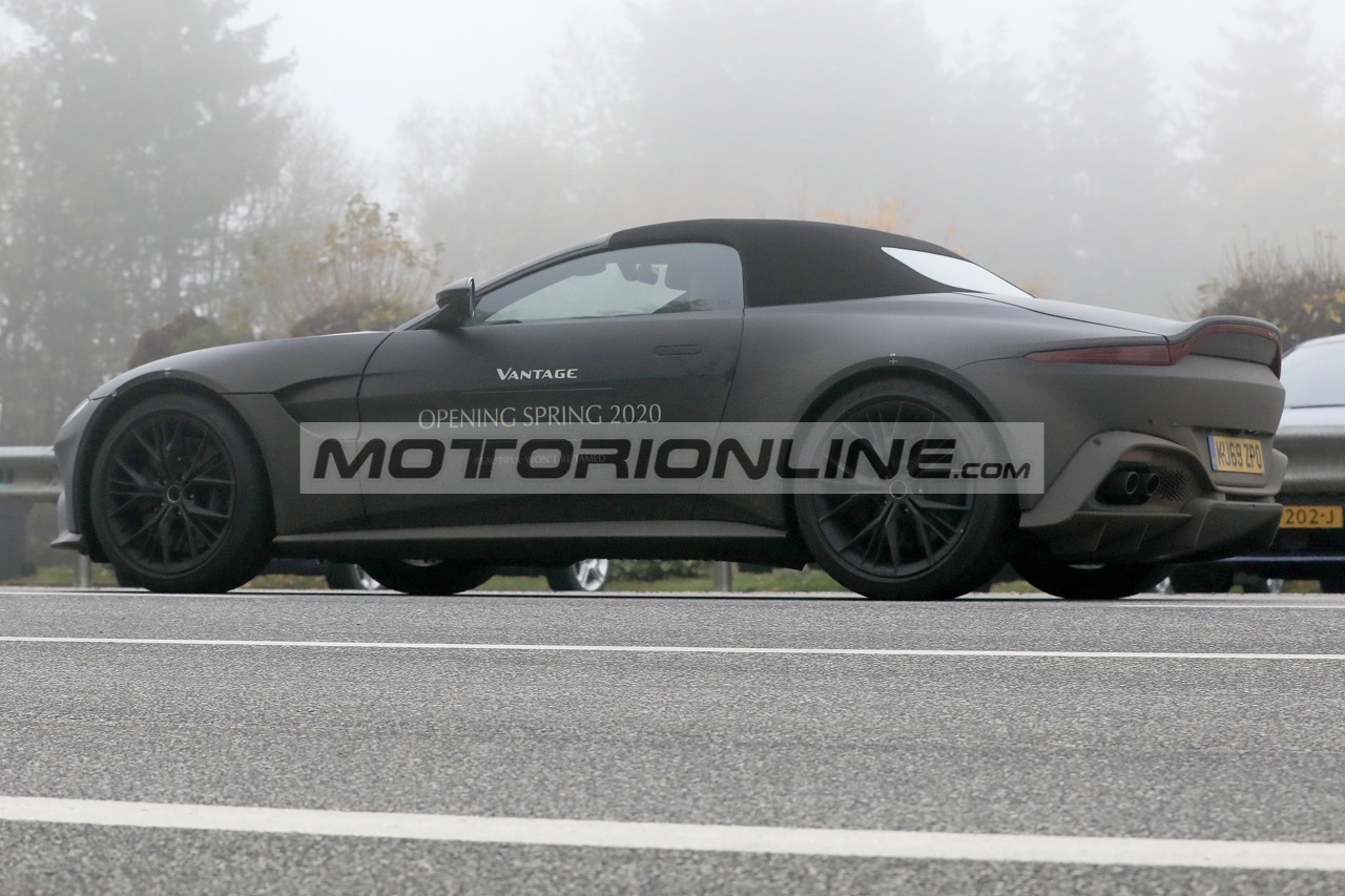 Aston Martin Vantage Volante - Foto spia 11-11-2019