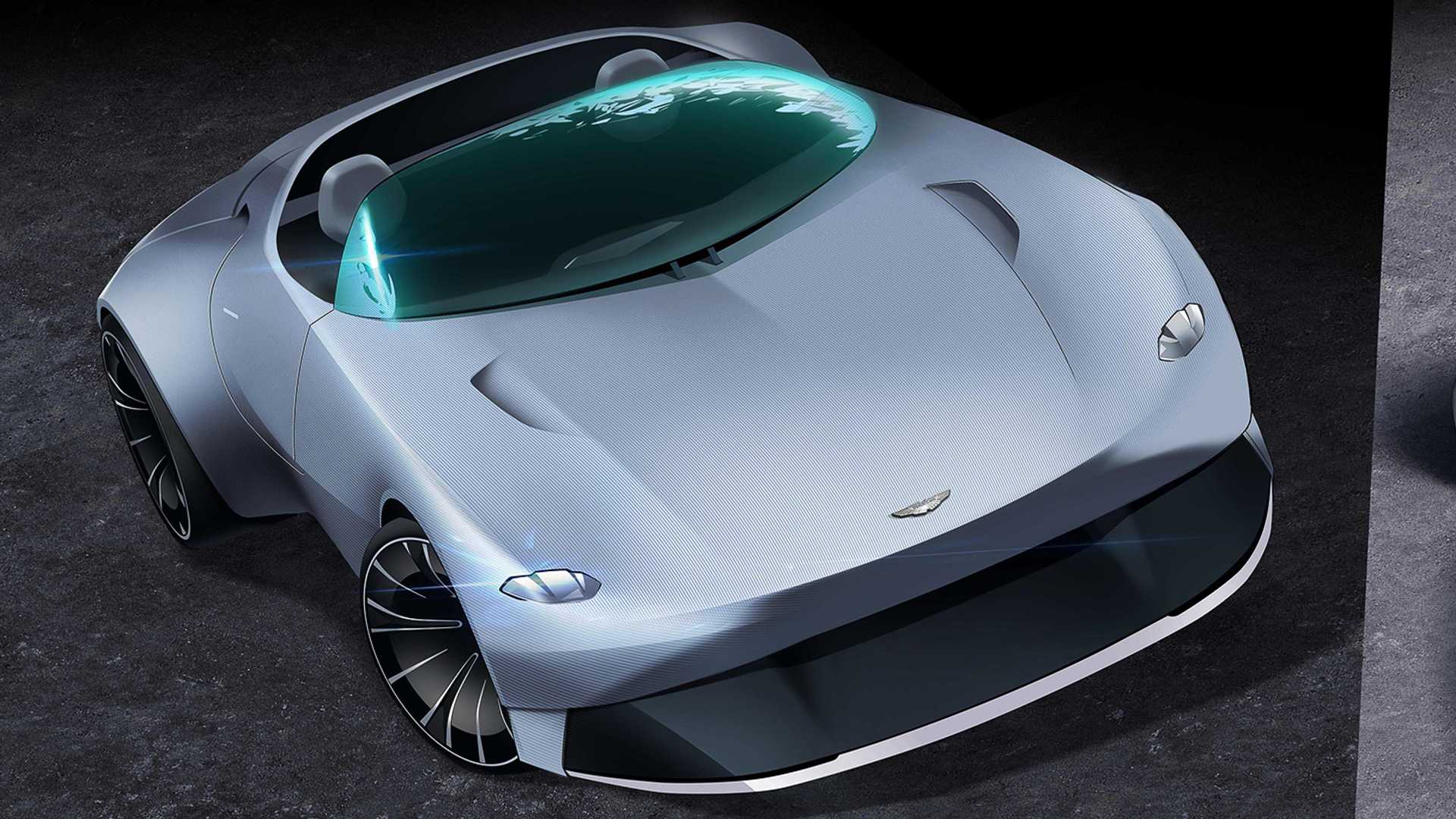 Aston Martin Vesper e Visionary Concept - Rendering
