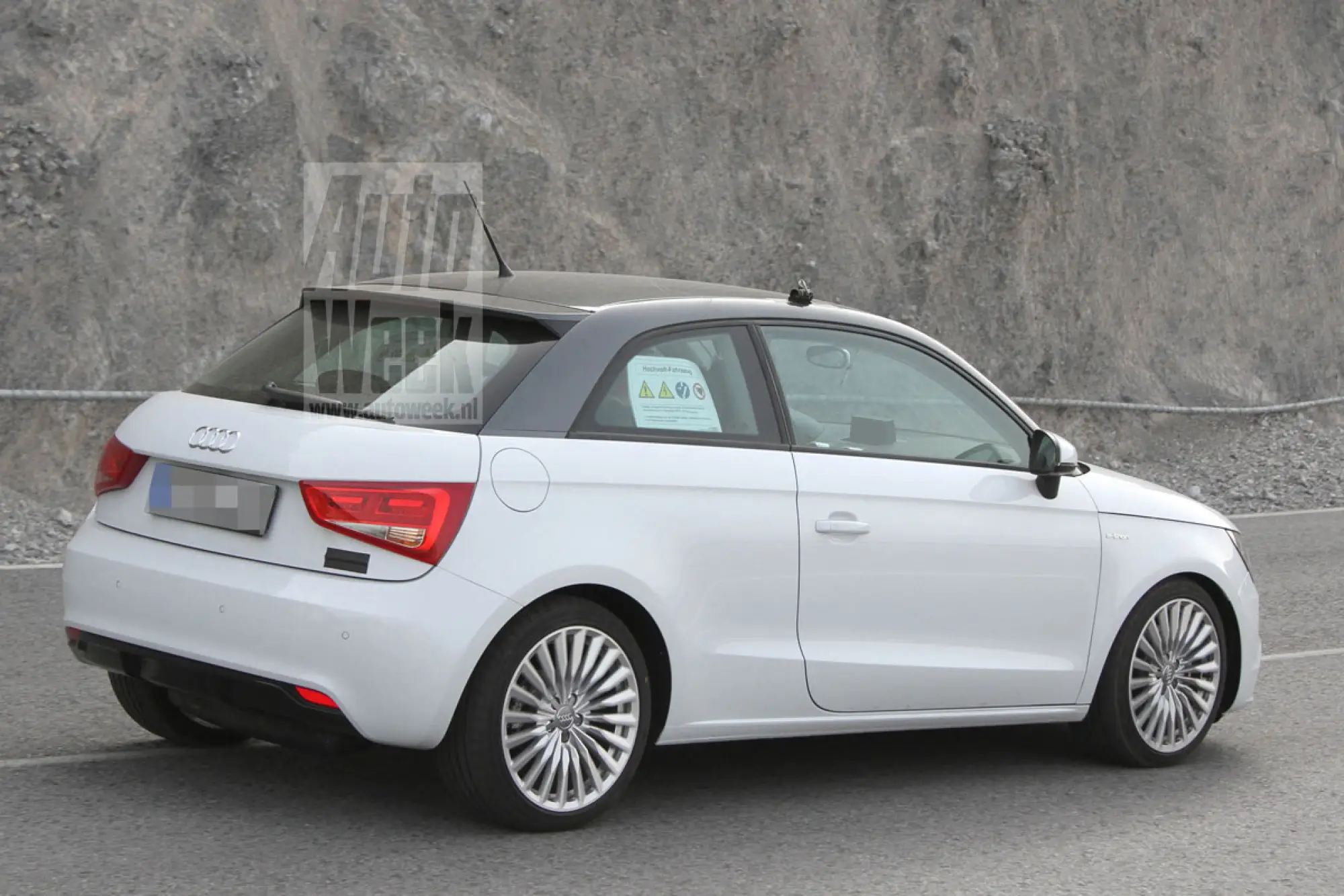 Audi A1 e-tron elettrica foto spia agosto 2012 - 2