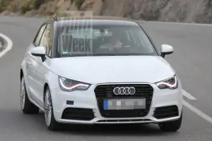 Audi A1 e-tron elettrica foto spia agosto 2012 - 5