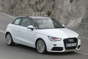 Audi A1 e-tron elettrica foto spia agosto 2012 - 6