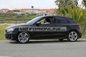 Audi A1 foto spia 26-4-2018