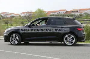 Audi A1 foto spia 26-4-2018