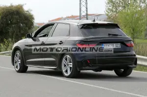 Audi A1 foto spia 26-4-2018