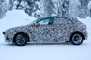 Audi A1 MY 2019 foto spia 12 gennaio 2018