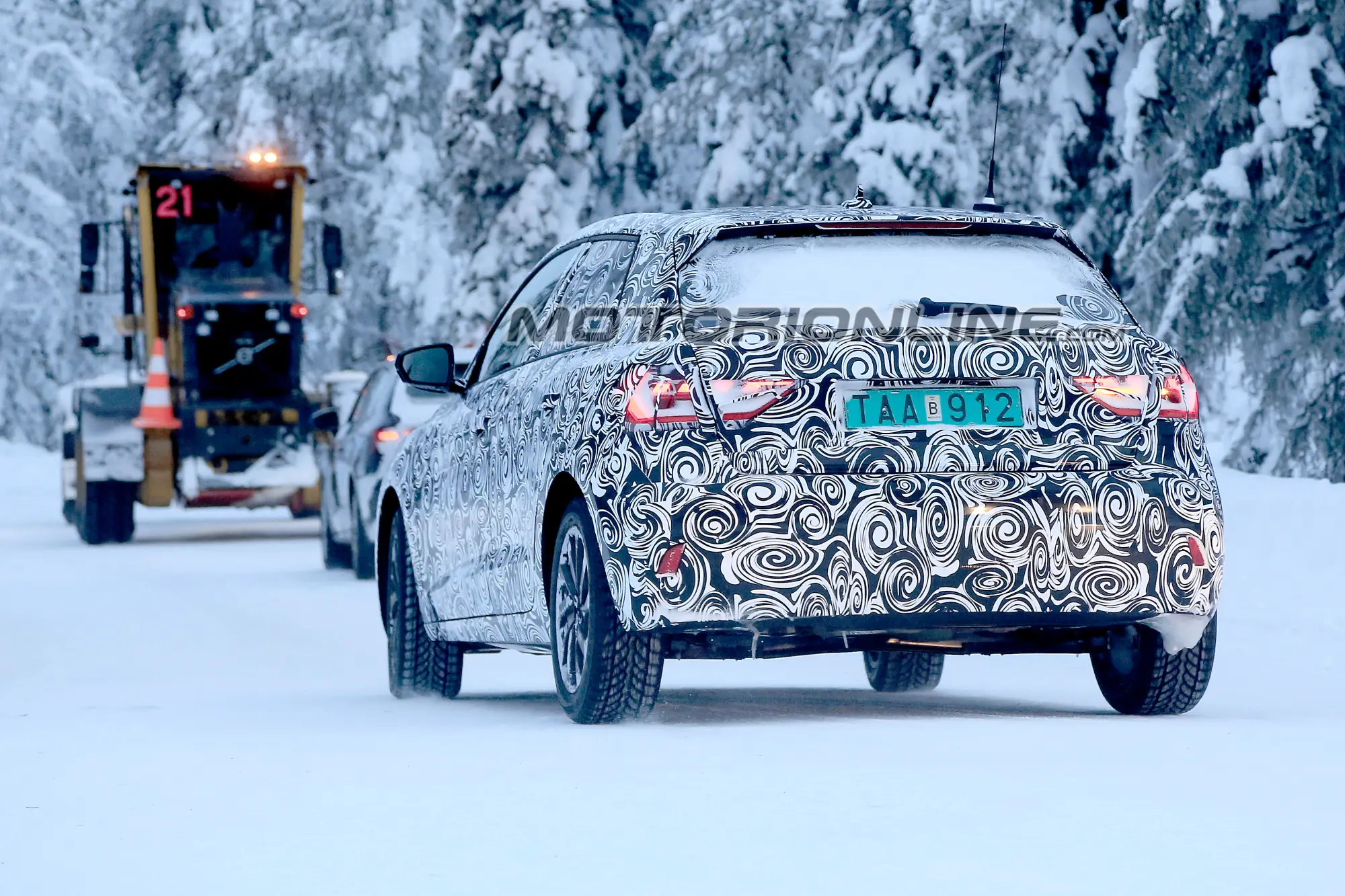 Audi A1 MY 2019 foto spia 12 gennaio 2018 - 8