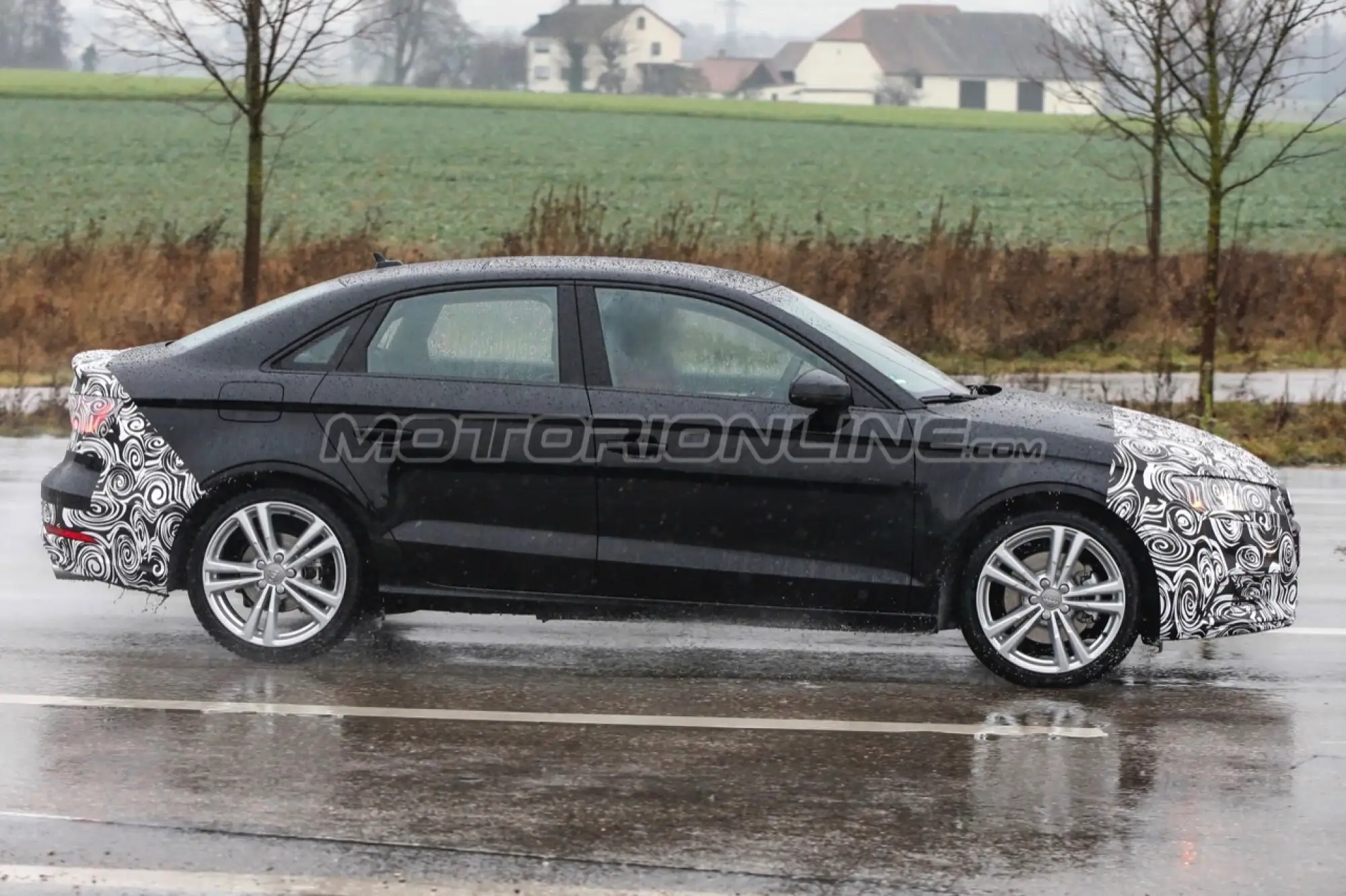 Audi A3 berlina facelift - Foto spia 11-12-2015 - 6