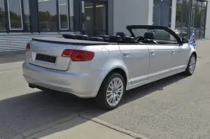 Audi A3 Cabrio dotata di sei porte