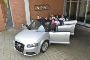 Audi A3 Cabrio dotata di sei porte