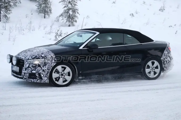 Audi A3 Cabrio Facelift - Foto spia 23-12-2015 - 4