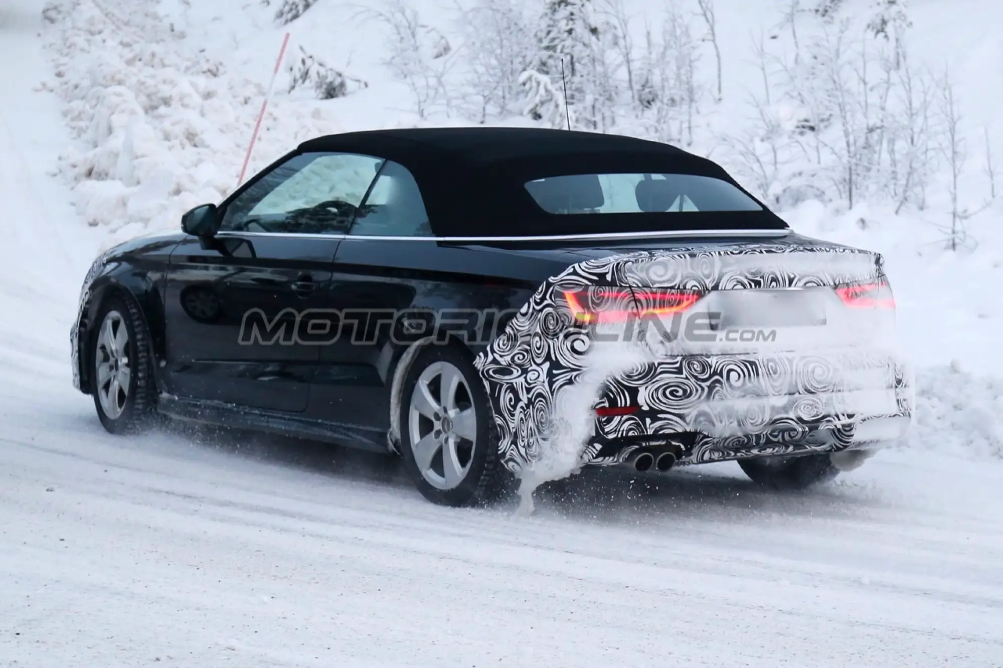 Audi A3 Cabrio Facelift - Foto spia 23-12-2015 - 8