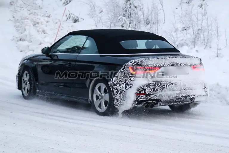 Audi A3 Cabrio Facelift - Foto spia 23-12-2015 - 8