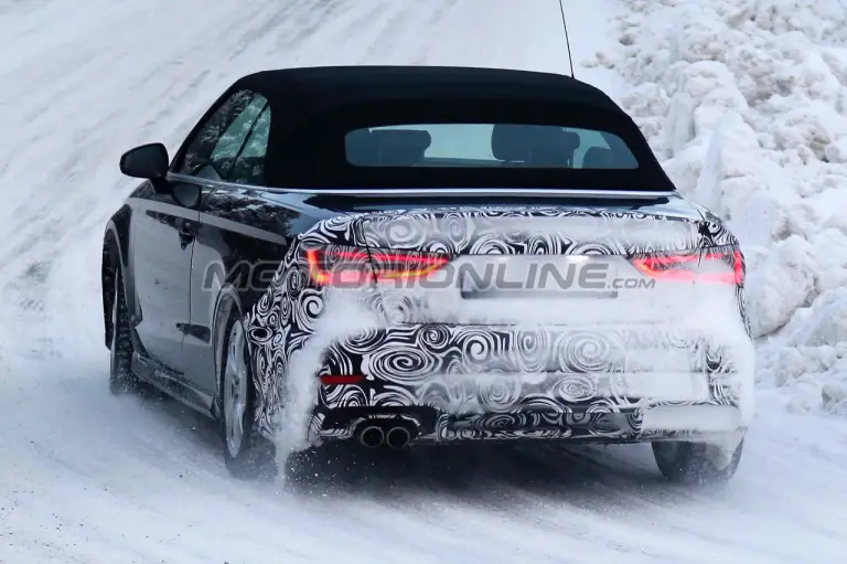 Audi A3 Cabrio Facelift - Foto spia 23-12-2015 - 10