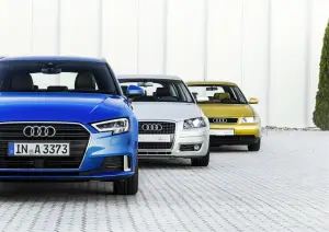 Audi A3 - Quattro generazioni