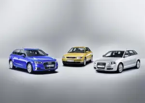 Audi A3 - Quattro generazioni