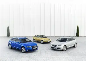 Audi A3 - Quattro generazioni