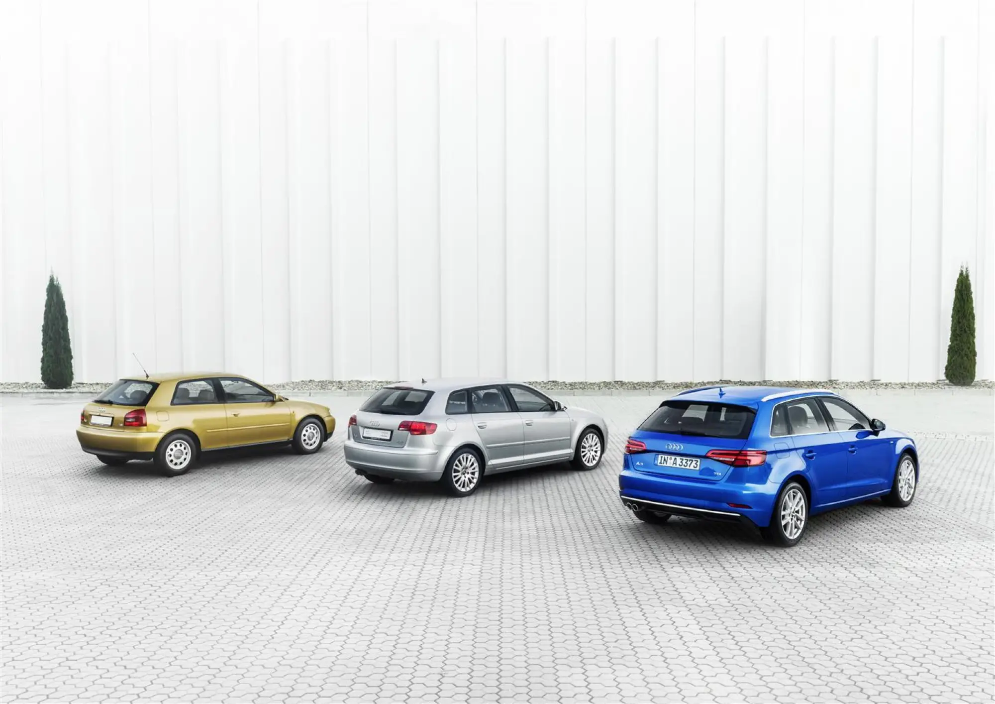 Audi A3 - Quattro generazioni - 20