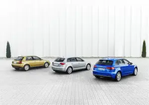 Audi A3 - Quattro generazioni