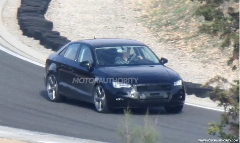 Audi A3 Sedan 2013, foto spia - 2