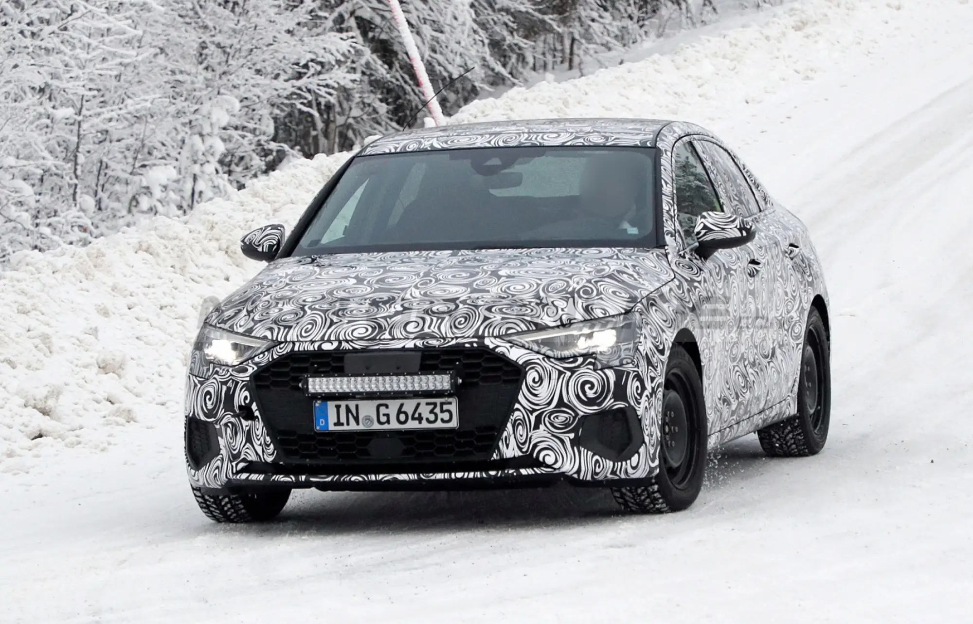 Audi A3 Sedan 2020 - Foto spia 21-11-2019 - 1