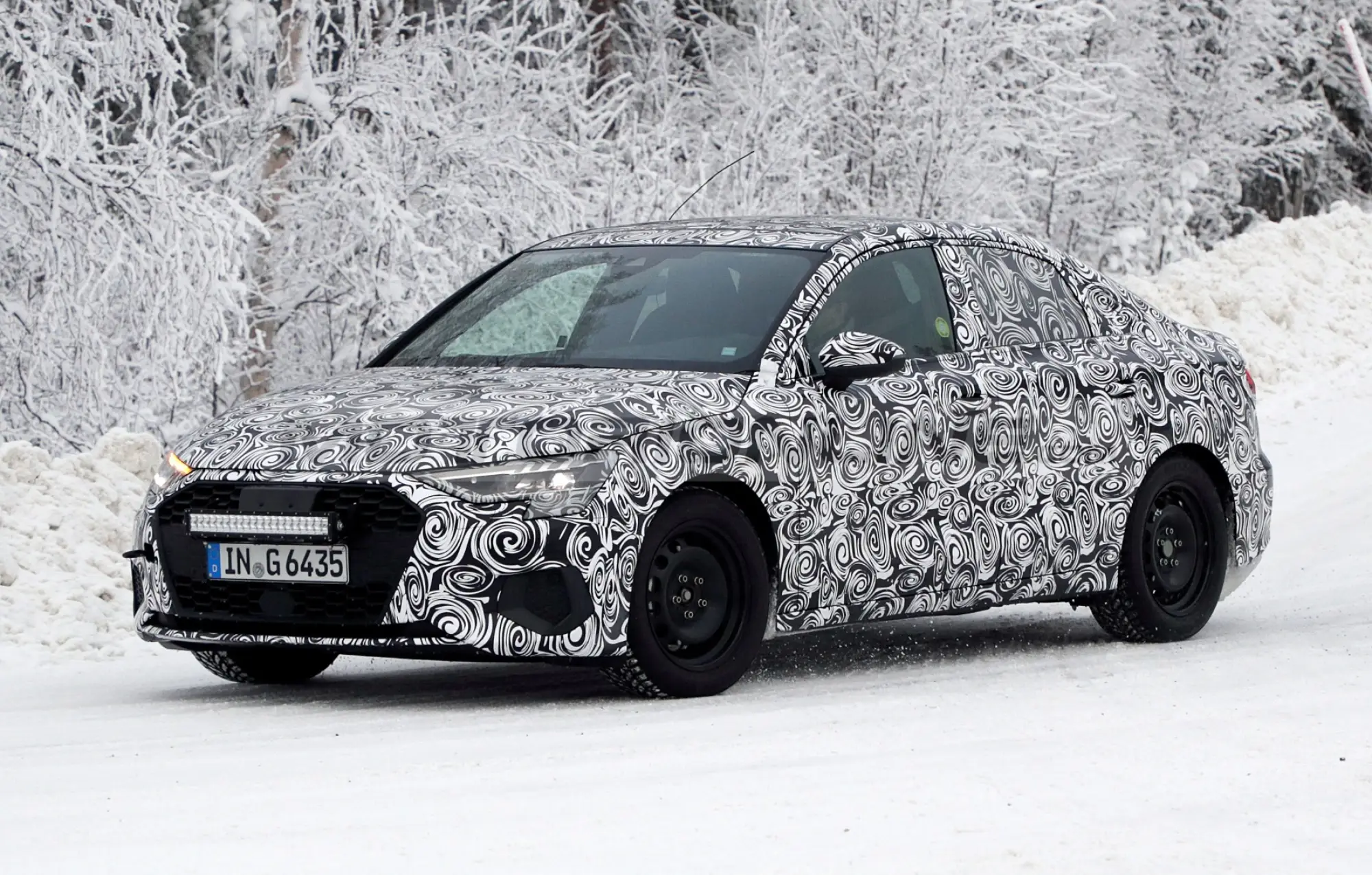 Audi A3 Sedan 2020 - Foto spia 21-11-2019 - 4